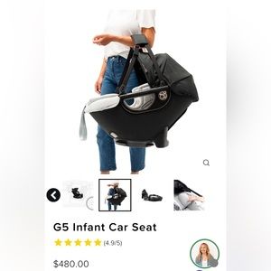 G5 Orbit Baby Infant Car seat